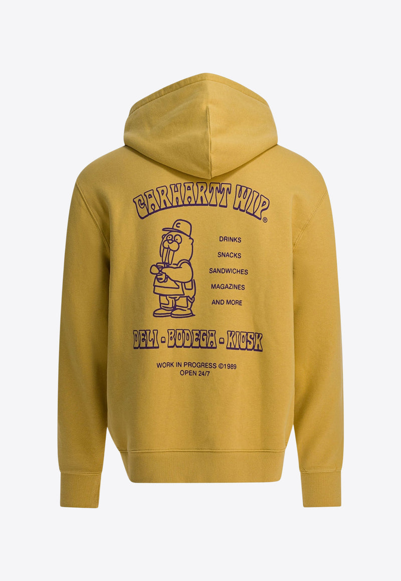Carhartt Wip Sandwich Logo Hoodie Yellow I03527736CXX.03_7ecbc97b-5eac-420f-b8a5-4b3d589cfe67
