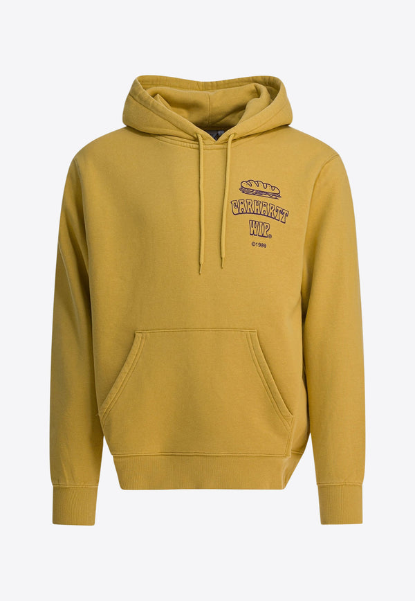 Carhartt Wip Sandwich Logo Hoodie Yellow I03527736CXX.03_7ecbc97b-5eac-420f-b8a5-4b3d589cfe67
