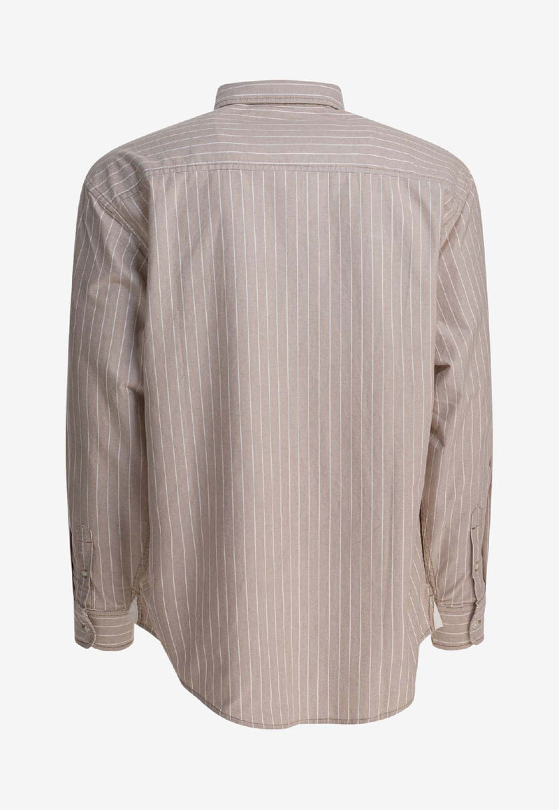 Carhartt Wip Cassel Long-Sleeved Stripe Shirt Beige I03532735EXX.03_3ba37836-e86f-4d63-823c-be9907d933c5