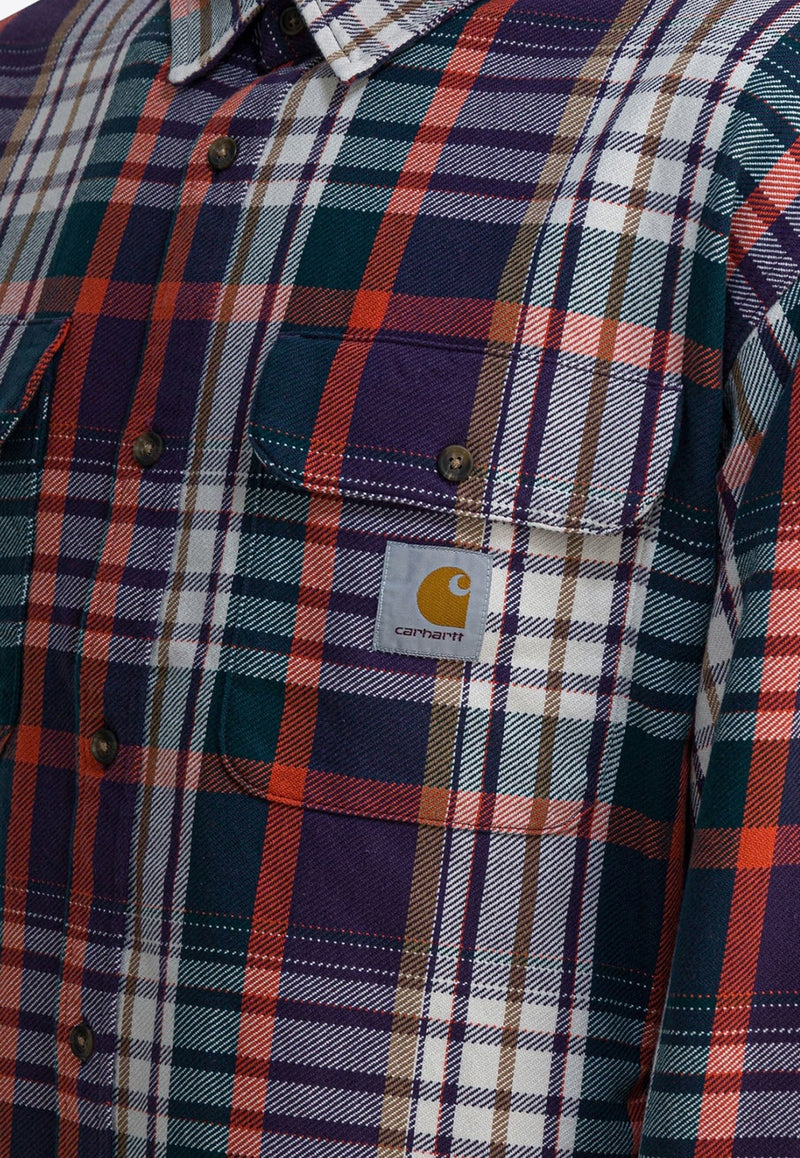 Carhartt Wip Tamblyn Plaid Check Long-Sleeved Shirt Multicolor I03533234WXX.03_bb690bb3-2212-4846-b83e-7bd4d22bbe2a