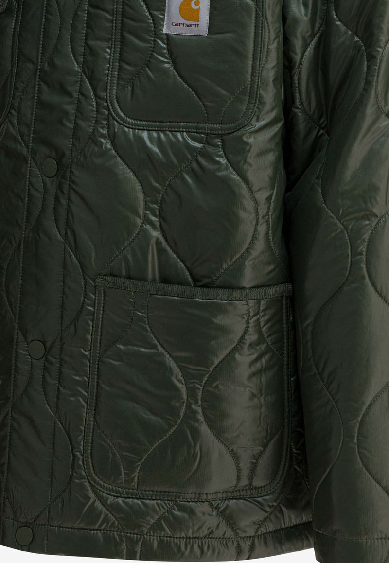 Carhartt Wip Oscar Chore Quilted Jacket Green I0353662ZXXX.03_8d2446bd-8ffa-417d-830c-6e77c49aca1f