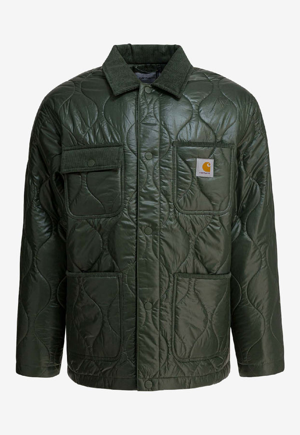Carhartt Wip Oscar Chore Quilted Jacket Green I0353662ZXXX.03_8d2446bd-8ffa-417d-830c-6e77c49aca1f