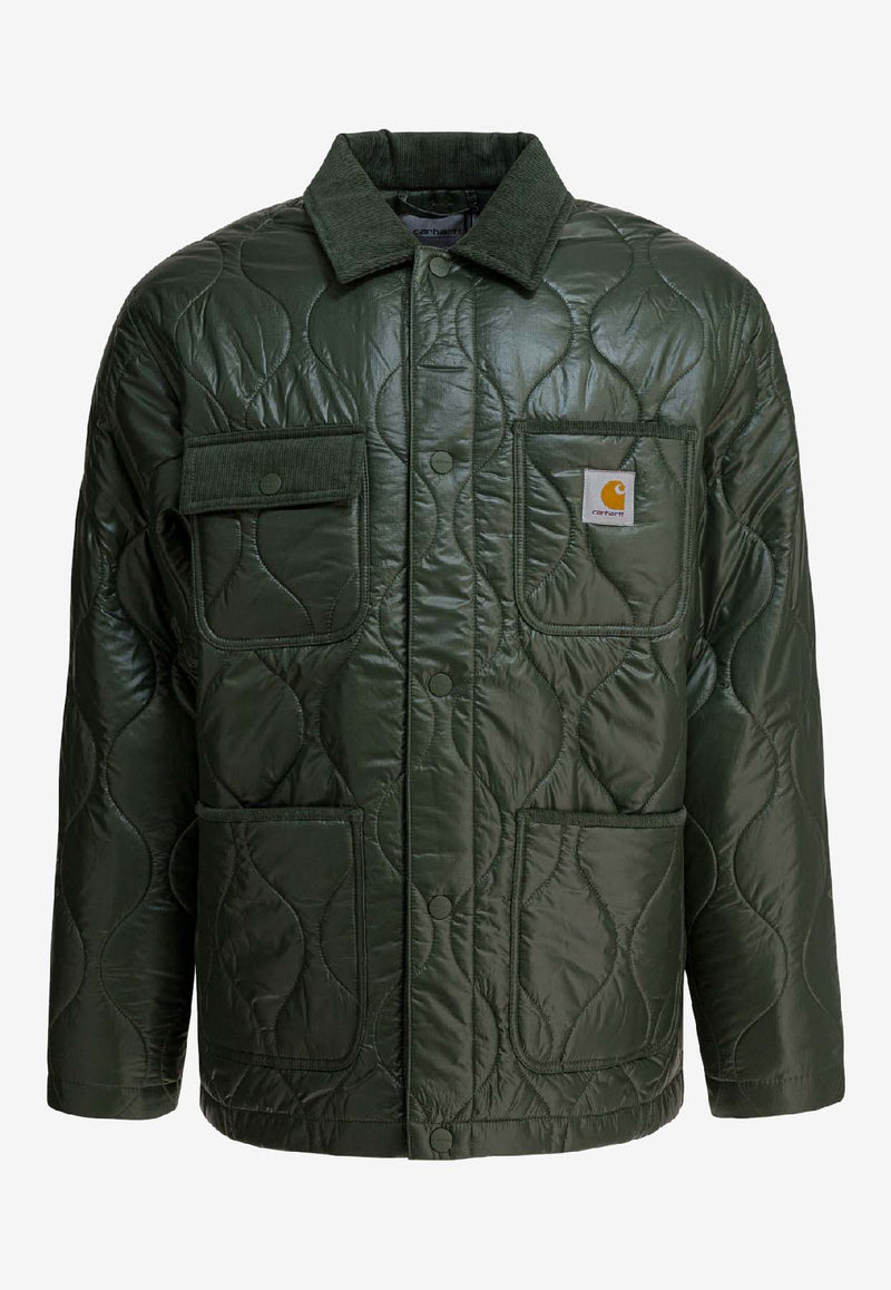 Carhartt Wip Oscar Chore Quilted Jacket Green I0353662ZXXX.03_8d2446bd-8ffa-417d-830c-6e77c49aca1f