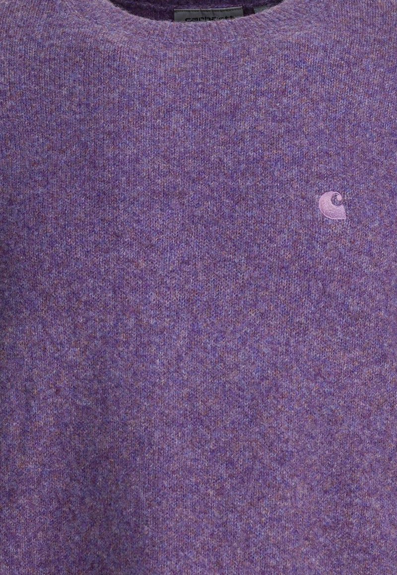 Carhartt Wip Curtis Crewneck Sweater Purple I0353943B0XX.03_50fea6ad-00f5-4769-95b4-14cb21e4c336