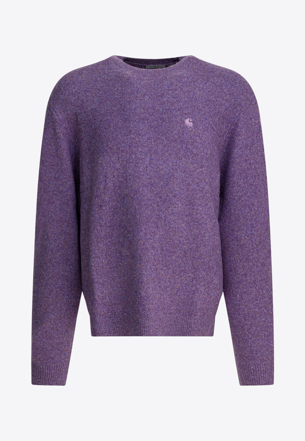 Carhartt Wip Curtis Crewneck Sweater Purple I0353943B0XX.03_50fea6ad-00f5-4769-95b4-14cb21e4c336