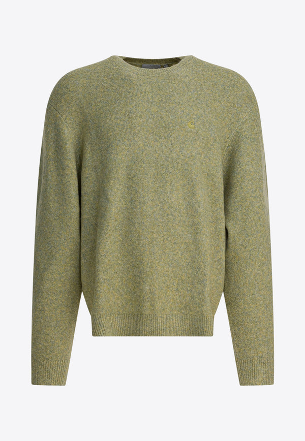 Carhartt Wip Curtis Crewneck Sweater Green I0353943D9XX.03_d14e1f91-d1be-4790-9737-83462047c69d