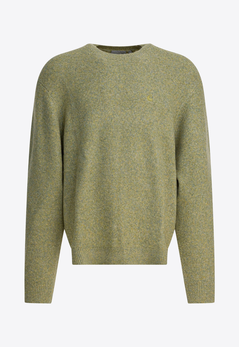 Carhartt Wip Curtis Crewneck Sweater Green I0353943D9XX.03_d14e1f91-d1be-4790-9737-83462047c69d