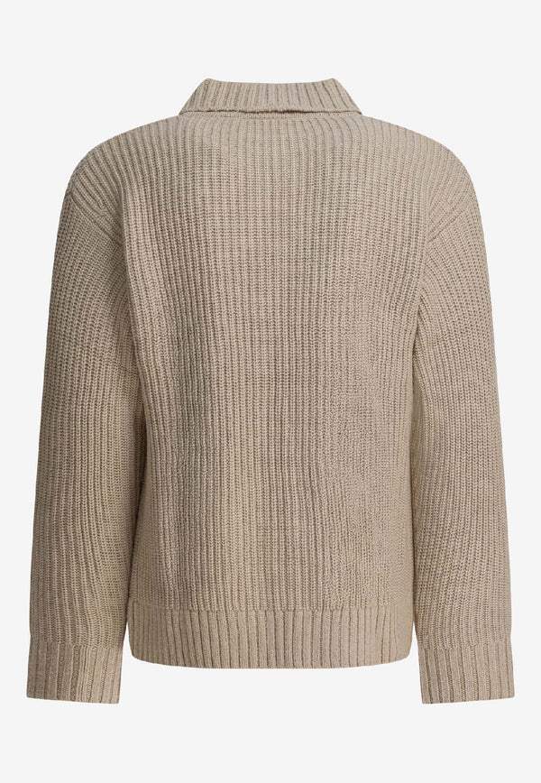 Carhartt Wip Chore Wool-Blend Knit Cardigan Beige I0353992LP.XX.03_d3d6f6a6-fe37-4273-a456-7752556996ad