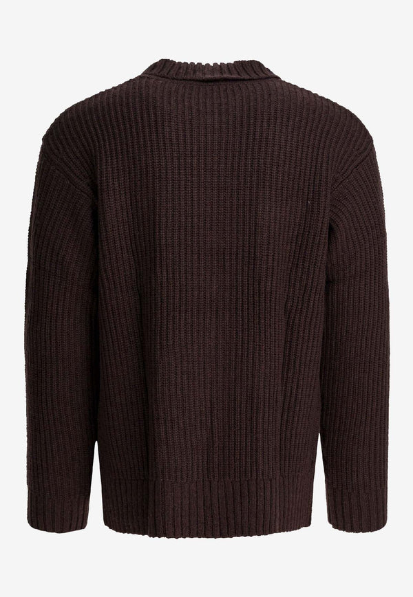 Carhartt Wip Chore Wool-Blend Knit Cardigan Brown I03539933HXX.03_489494e4-5e9f-4005-93d1-805ea632f863