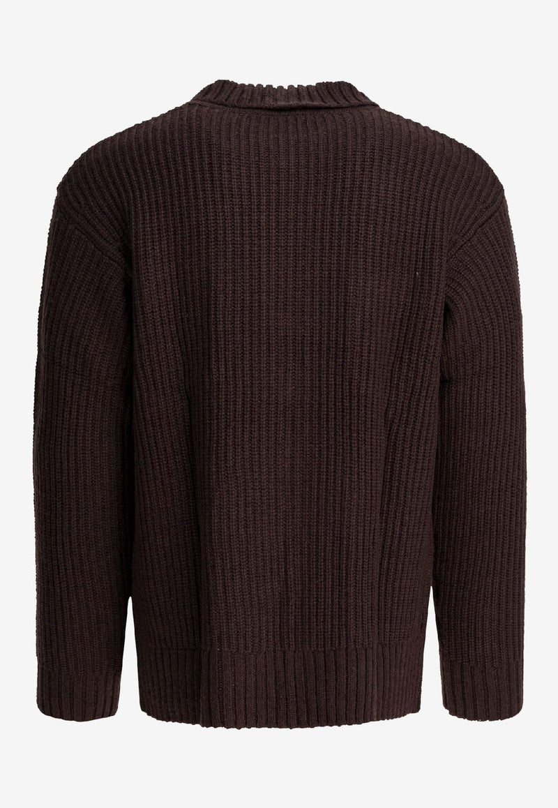 Carhartt Wip Chore Wool-Blend Knit Cardigan Brown I03539933HXX.03_489494e4-5e9f-4005-93d1-805ea632f863