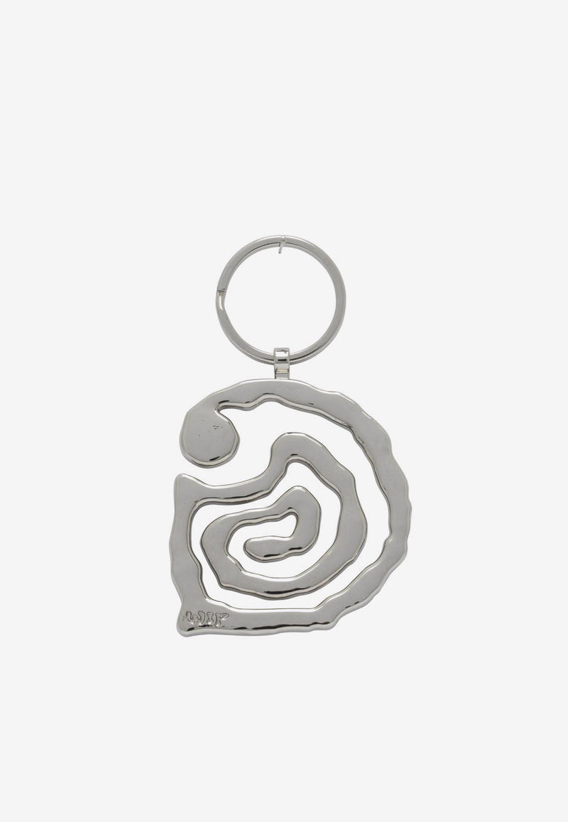 Carhartt Wip Helix Keychain  Silver I03544595XX.06_82640