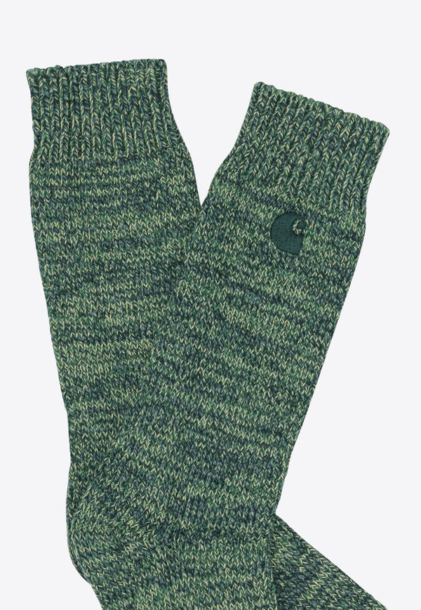 Carhartt Wip Tony Ribbed Socks Green I03547809SXX.06_cbec69d6-ce5c-41ca-97d8-4c9667bf1968