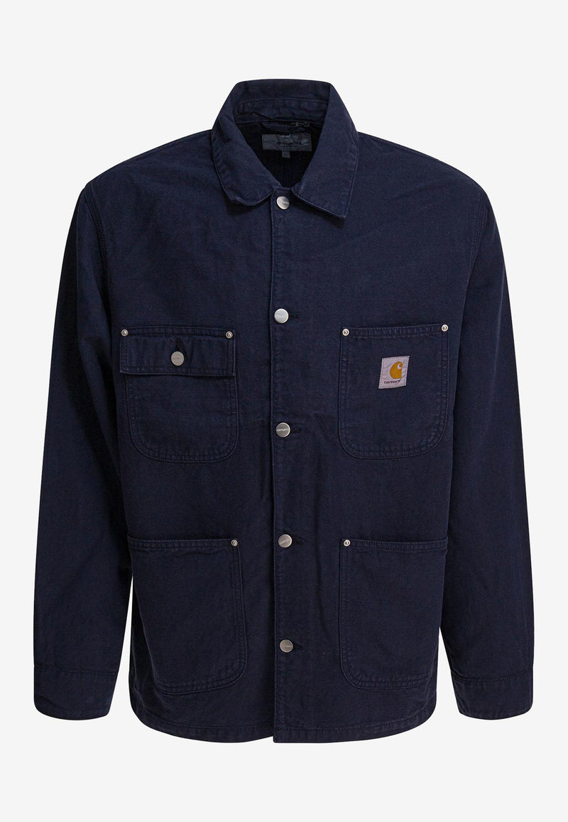 Carhartt Wip Walter Chore Field Jacket Blue I0355521CGD.03_44d678c8-f048-419e-933b-1a1dd60202cc