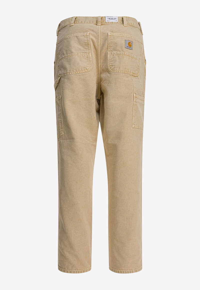 Carhartt Wip Single Knee Straight Pants Beige I03555907E5F.32_f5f6fa91-7007-4da3-934f-768d3588d031
