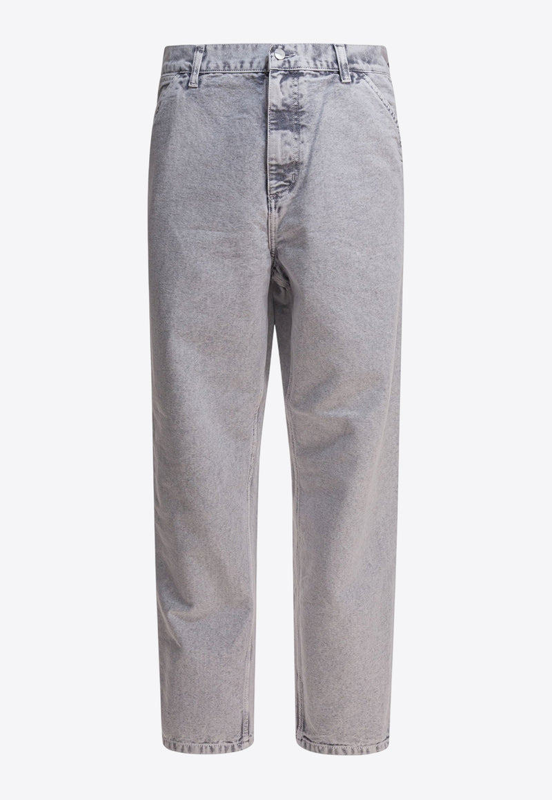 Carhartt Wip Single Knee Washed Jeans Blue I035559895F.32_6d628f37-beec-47d5-bc48-57a833979130