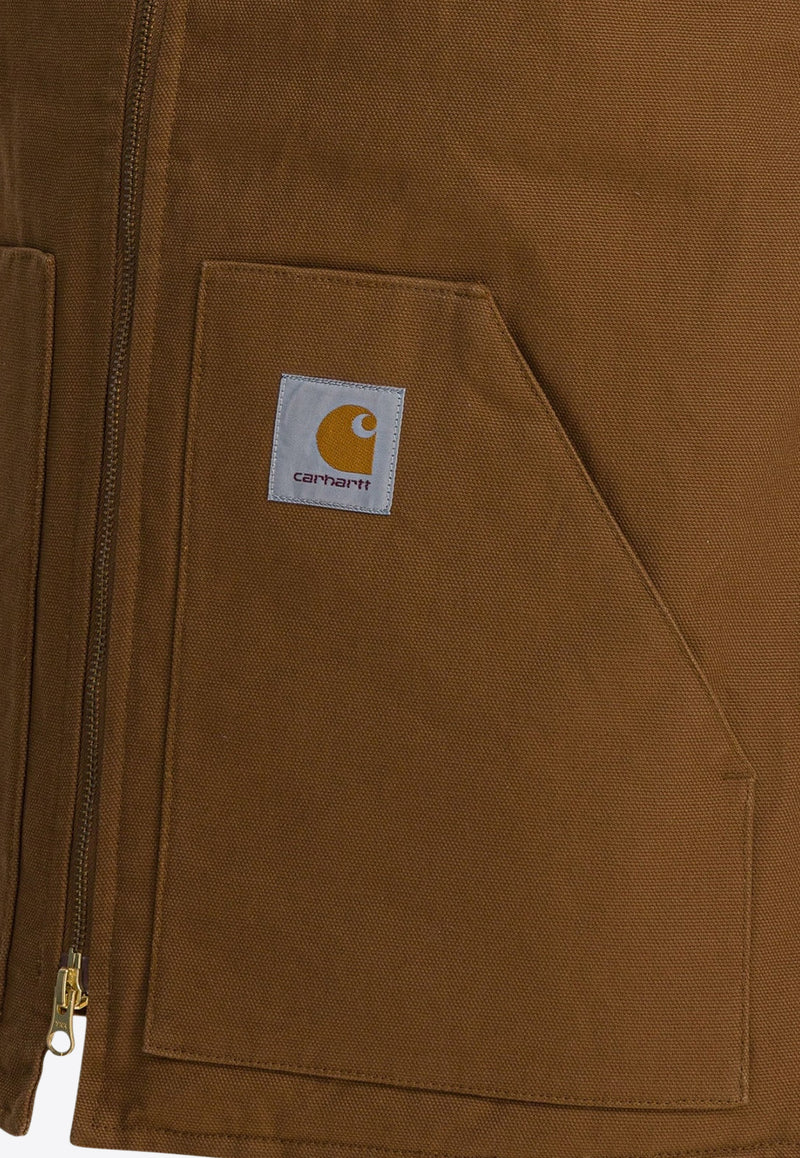 Carhartt Wip Classic Zip-Up Vest Brown I035695HZ01.03_085fb96a-d145-4140-a9c1-d0c014cdb3f1