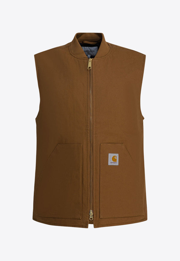 Carhartt Wip Classic Zip-Up Vest Brown I035695HZ01.03_085fb96a-d145-4140-a9c1-d0c014cdb3f1