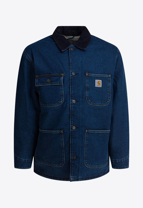 Carhartt Wip OG Chore Denim Field Jacket Blue I03587745306.03_825ece89-b9a7-4057-954c-fdbeb73f4554