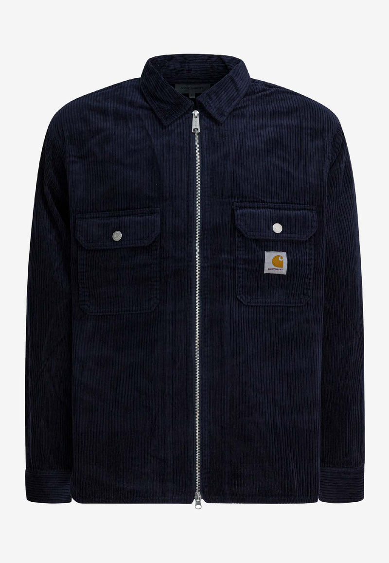Carhartt Wip Reynold Corduroy Overshirt Blue I0360491C02.03_acaf9af9-903b-4b0c-b248-bc33a78c5c4e