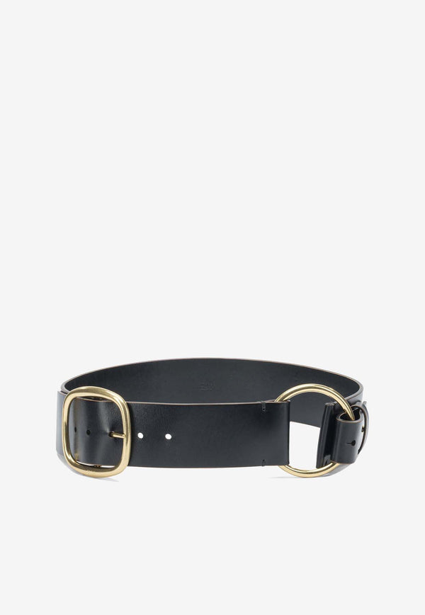 Chloé Anita Leather Belt  Black CH25WBB01CWZ001_094d56e7-0d25-481a-8e2c-5ea78199ec9d