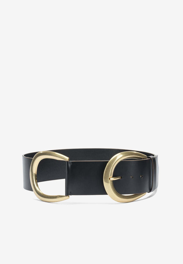 Chloé Anita Wide Leather Belt  Black CH25WBB04CWZ001_619b3f93-5555-44be-b937-b36de6176c50