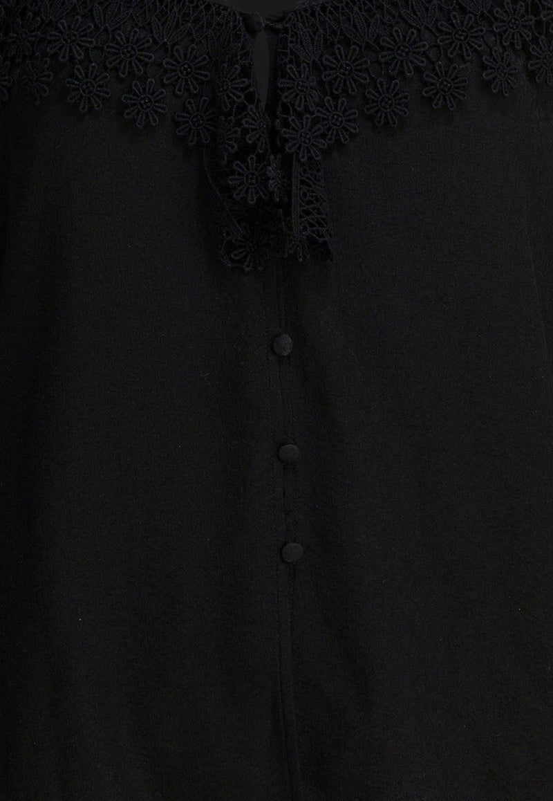 Chloé Lace-Trim Long-Sleeved Blouse Black CH25WHT15332001_feee84b6-e2b6-4360-9e91-7396c1c0718f