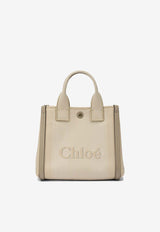 Chloé Carry Canvas Tote Bag  Beige CHC25SS911O6526Y_5fcdec11-2a52-42ba-9fda-549915ddf450