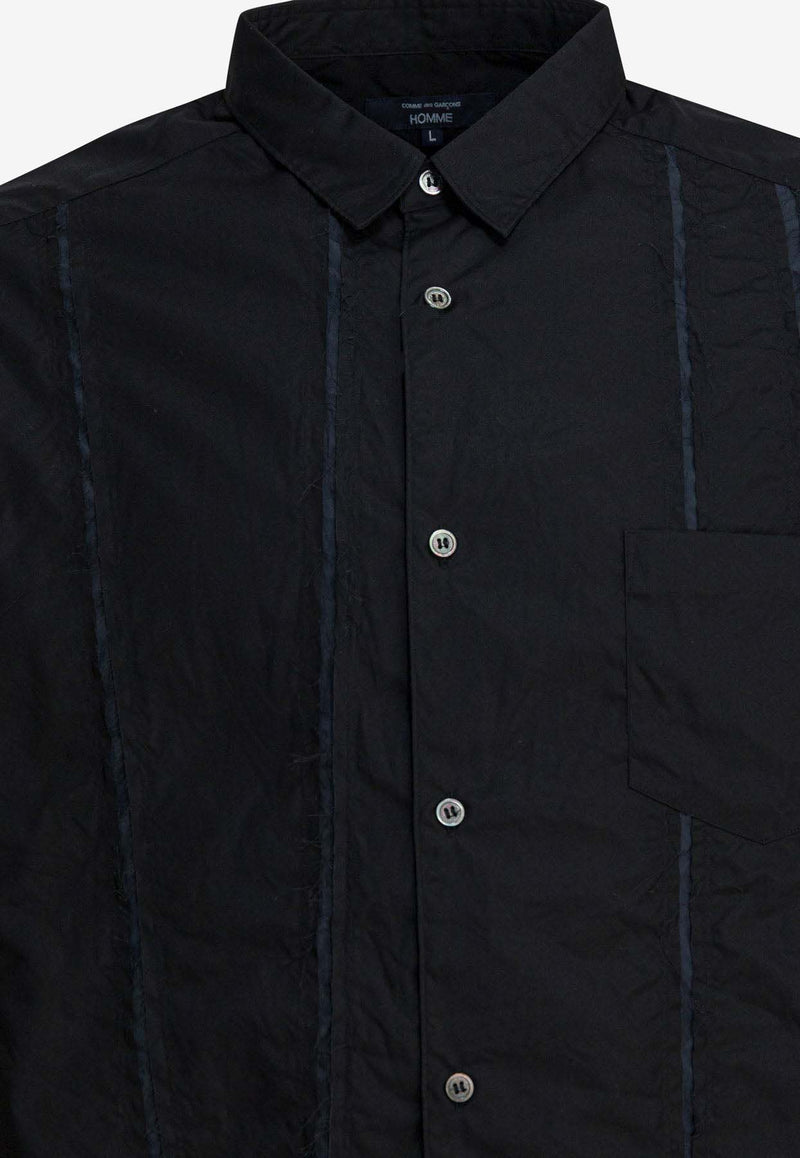 Comme Des Garçons Homme Plus Casual Long-Sleeved Shirt Black HP-B014-W251 BLACK_a785d2b7-e08e-4518-b1d7-ade4df1114a9