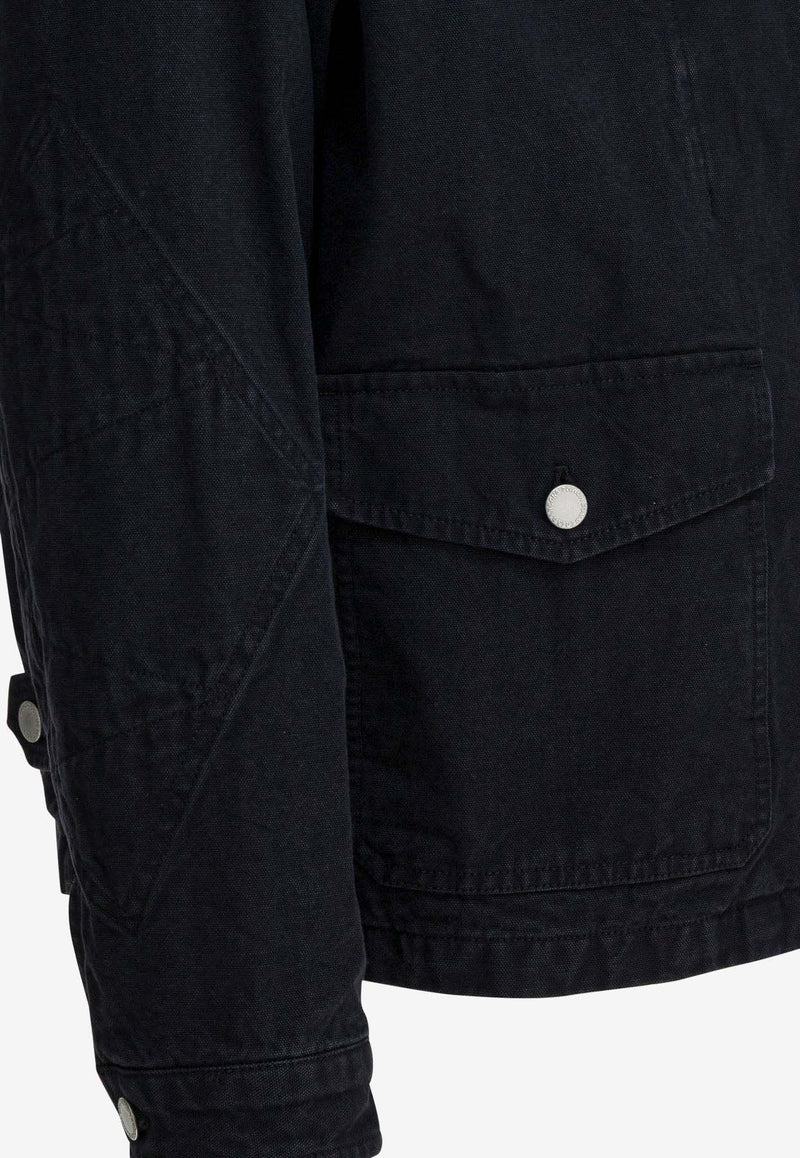 Comme Des Garçons Homme Plus Denim Zip-Up Paneled Jacket Navy HP-J016-W251 BLACK_164f5786-0888-448a-bd81-921cfa5671d6