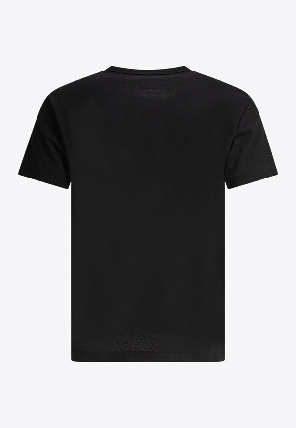 Comme Des Garçons Play Heart Logo Print T-shirt Black AX-T108-0511 BLACK_9c87c5d6-cca9-45ee-909b-81f5fbfeb694