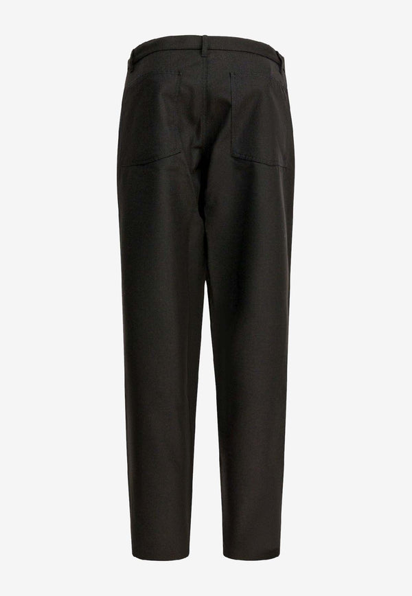 Comme Des Garçons Shirt Tailored Wool-Blend Pants Black FP-P005-W251 BLACK_781cd1de-e201-4ed1-b2e1-341e1f9d9e18