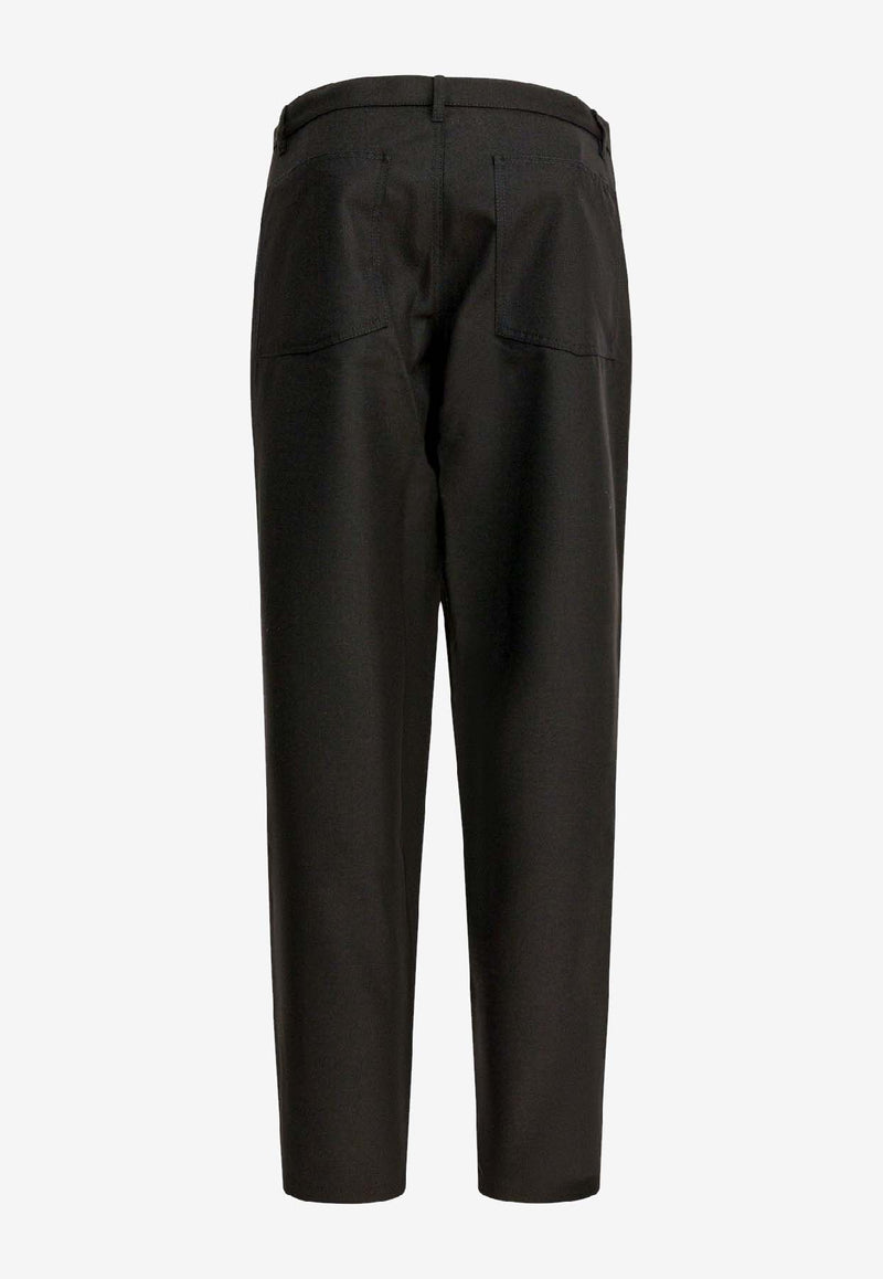 Comme Des Garçons Shirt Tailored Wool-Blend Pants Black FP-P005-W251 BLACK_781cd1de-e201-4ed1-b2e1-341e1f9d9e18