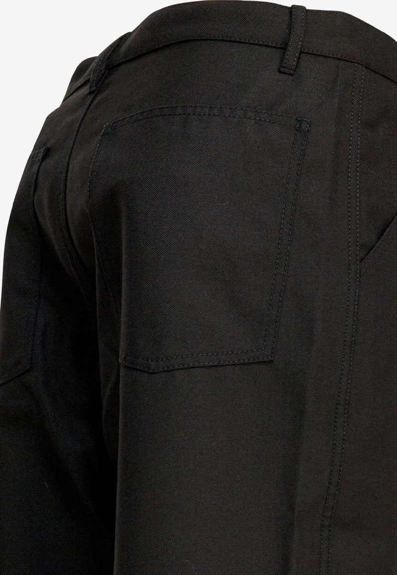 Comme Des Garçons Shirt Tailored Wool-Blend Pants Black FP-P005-W251 BLACK_781cd1de-e201-4ed1-b2e1-341e1f9d9e18