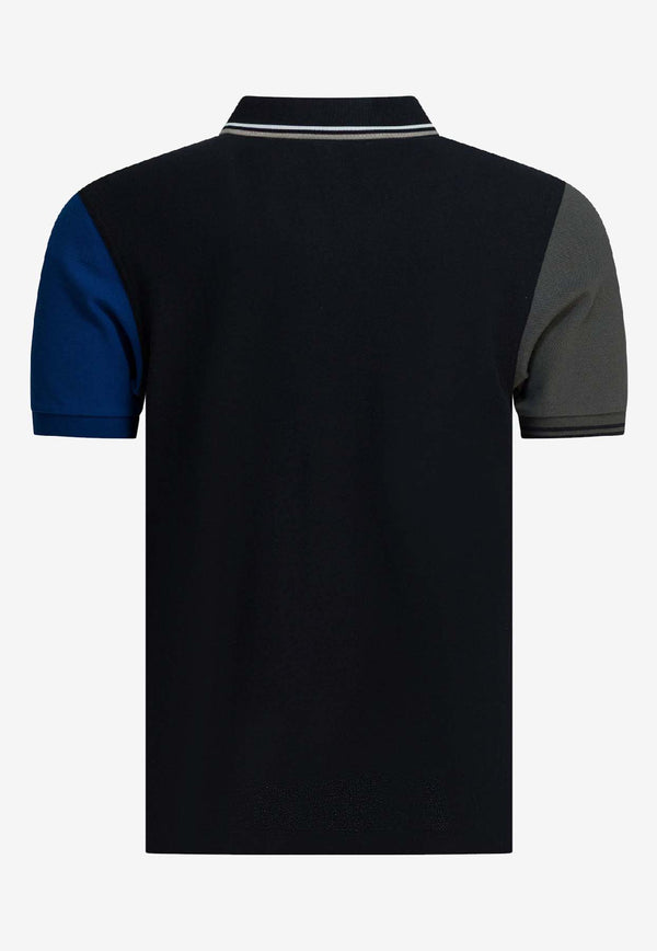 Comme Des Garçons Shirt X Fred Perry Colorblocked Polo T-shirt Black FP-T501-W251 BLACK_5af821fc-ce8c-48c8-8c62-ea79c65dd4dd