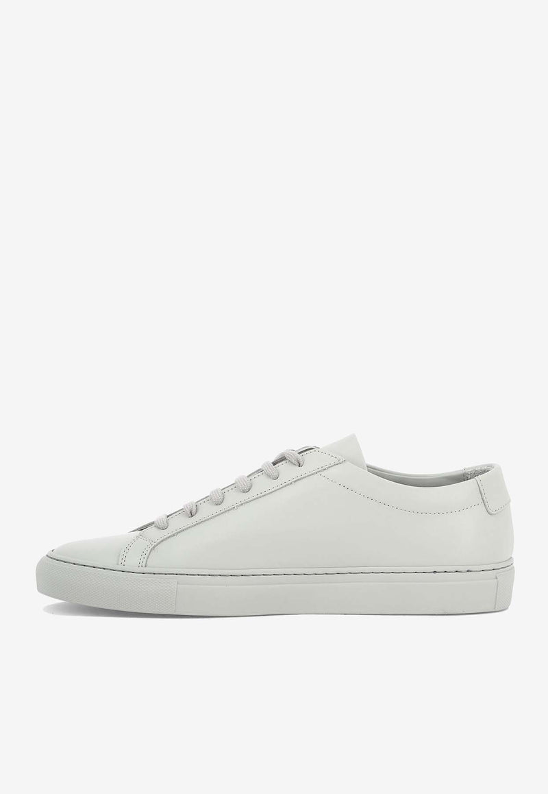 Common Projects Achilles Leather Lace-Up Sneakers Gray 15287543_58a3c793-12c4-44cb-b82c-7a9f4f21768b