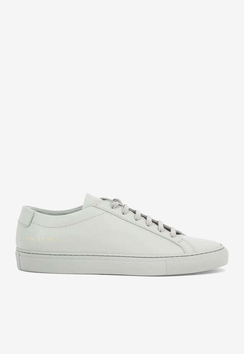 Common Projects Achilles Leather Lace-Up Sneakers Gray 15287543_58a3c793-12c4-44cb-b82c-7a9f4f21768b