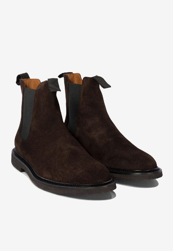 Common Projects Suede Chelsea Boots Brown 24463621_807e3353-9425-41f5-93e8-b29747784742