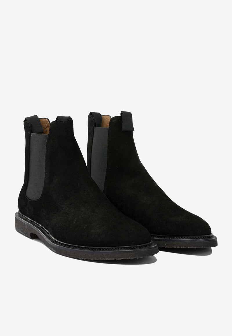 Common Projects Suede Chelsea Ankle Boots Black 24467547_93b38ceb-8b02-4f9d-9bdd-79d66942f7f9