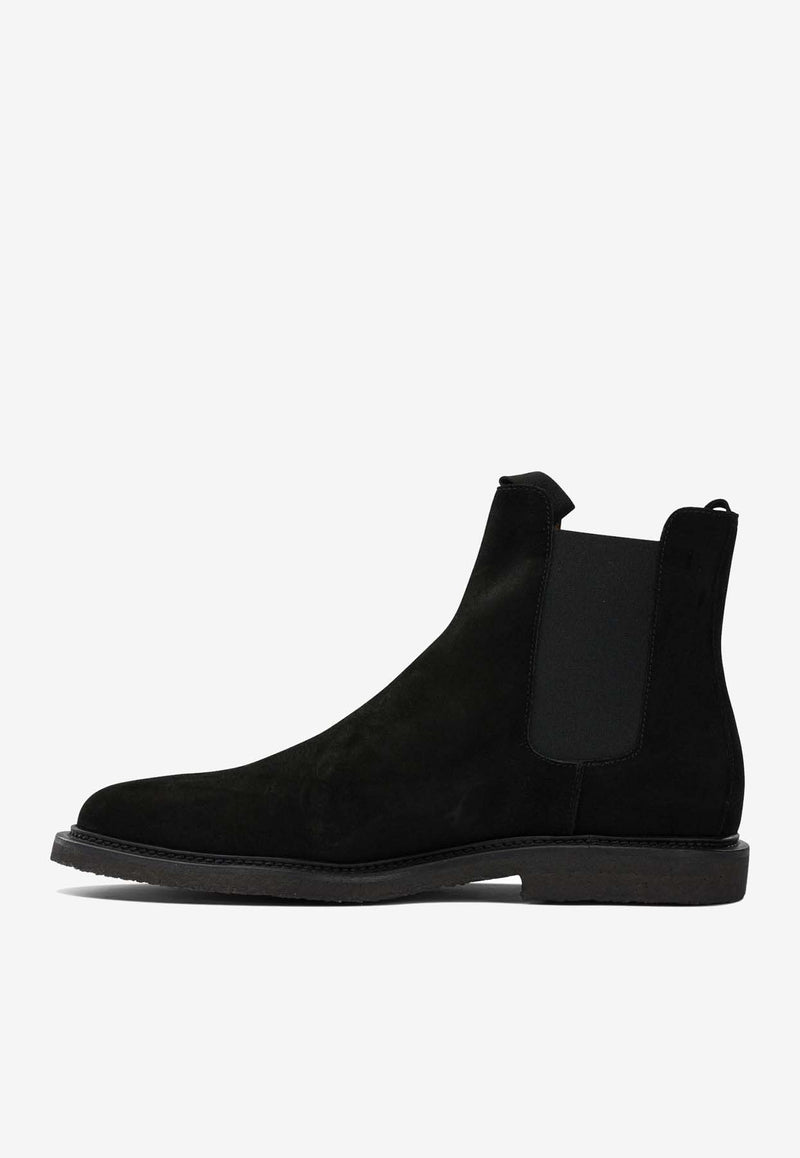 Common Projects Suede Chelsea Ankle Boots Black 24467547_93b38ceb-8b02-4f9d-9bdd-79d66942f7f9