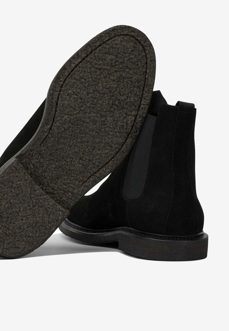 Common Projects Suede Chelsea Ankle Boots Black 24467547_93b38ceb-8b02-4f9d-9bdd-79d66942f7f9