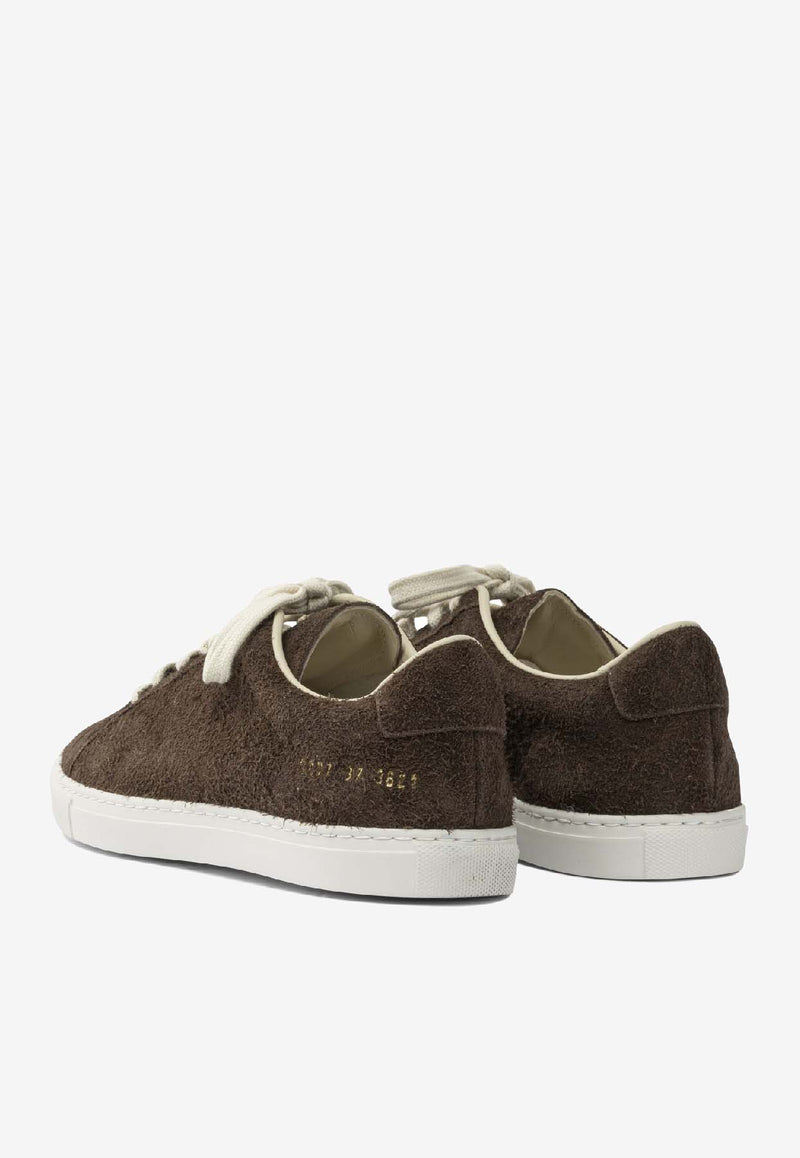 Common Projects Achilles Suede Sneakers Brown 25103621_7c1b7e99-8d33-41c7-816d-d83461ba1364