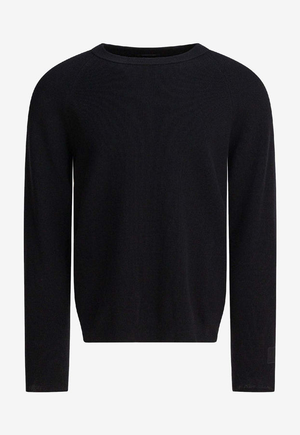 C.P. Company Wool-Blend Crewneck Sweater Black 19CLKN029A110427A999_85d3b61b-0966-4a00-8a73-b1ff7e4574e4