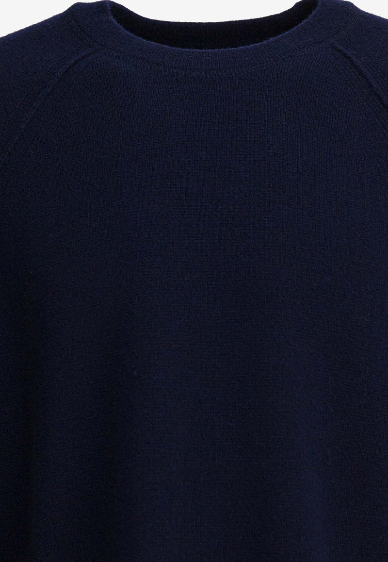 C.P. Company Wool Crewneck Sweater Blue 19CMKN040A110149A888_284d214c-d68a-4240-ac72-9f92e21d754b