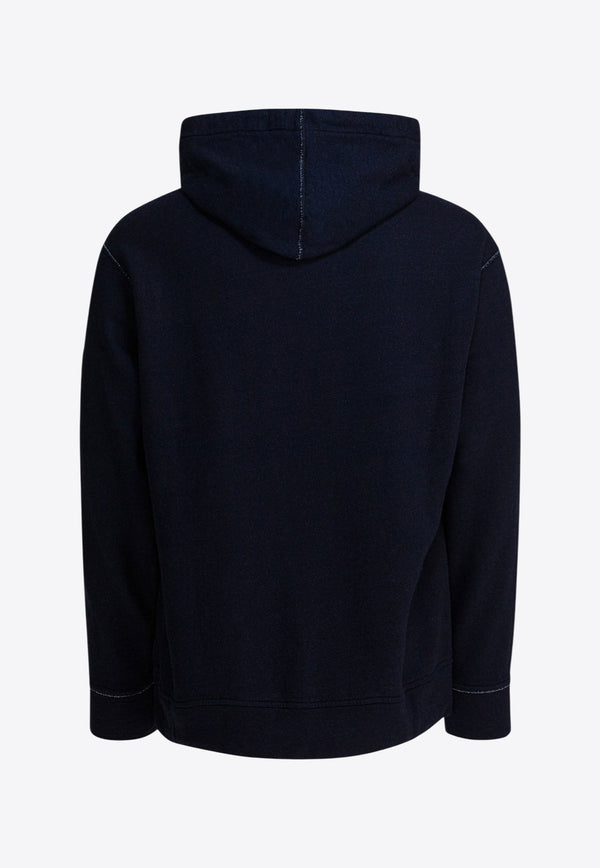 C.P. Company Logo Patch Hoodie Blue 19CMSS181A110469WD08_c8eba50a-9d7f-44b3-92cb-486c7ed18742