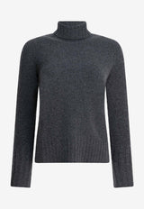 Drumohr Cashmere High-Neck Sweater Gray L4K114TL670 SMOKE_2562442f-b365-45db-827d-429617f8be2a