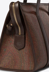 Etro Arnica Paisley Jacquard Top Handle Bag Brown WP1A0010AA001M0019_82307