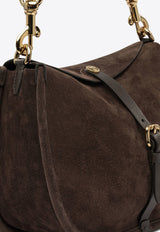 Etro Pony Suede Shoulder Bag Brown WP1C0019AP341M0406_82476