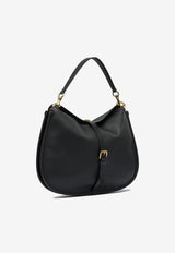 Etro Maxi Pony Leather Shoulder Bag Black WP1C0022AP386N0000_1068b70b-02a7-4796-87ca-14511513a93e