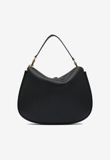 Etro Maxi Pony Leather Shoulder Bag Black WP1C0022AP386N0000_1068b70b-02a7-4796-87ca-14511513a93e