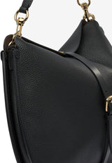 Etro Maxi Pony Leather Shoulder Bag Black WP1C0022AP386N0000_1068b70b-02a7-4796-87ca-14511513a93e